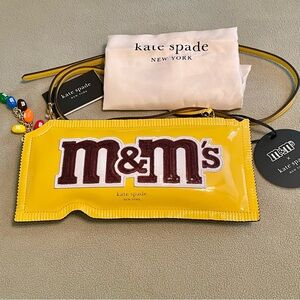 Kate Spade Yellow M&M's Crossbody Bag